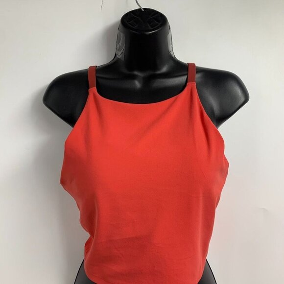 Athleta Women's Intention‎ Crop Sports Bra Lychee Cutout Adjustable Straps SZ S - Picture 4 of 11